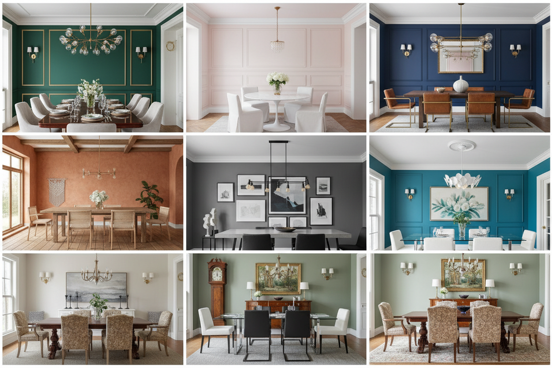 7 Spectacular Dining Room Wall Painting Concepts You'll Enthusiastically Embrace