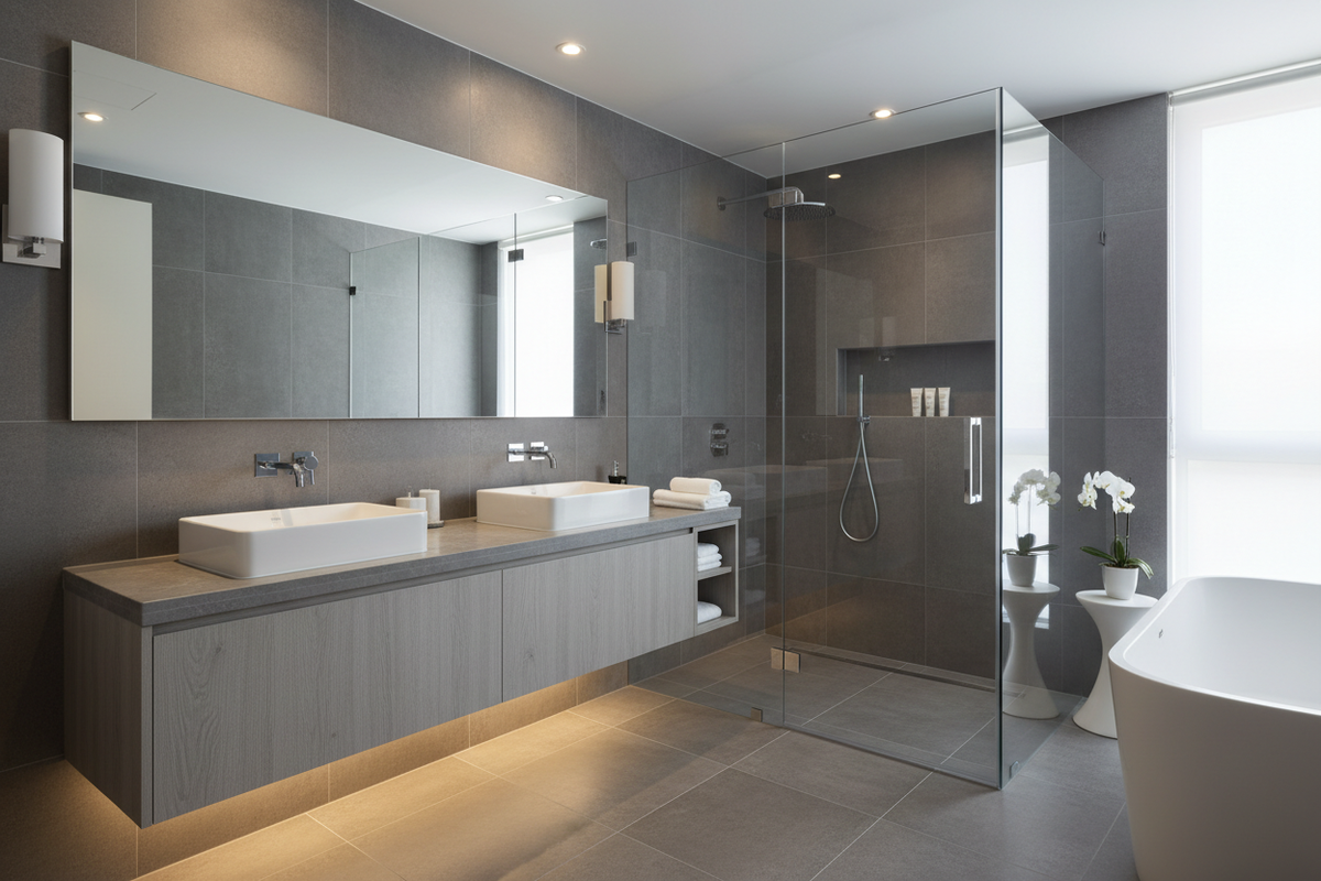 7 Stunning Grey Bathroom Ideas for a Sleek, Modern Finish