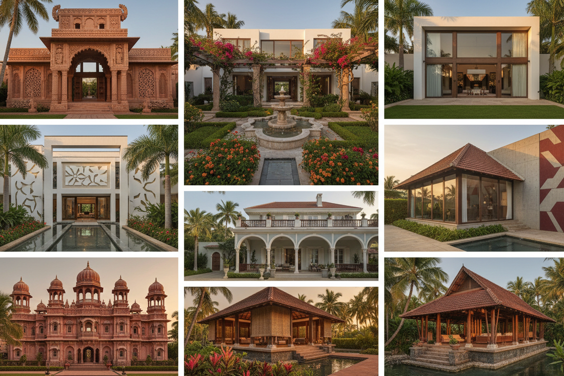 7 Stunning Indian Villa Design Ideas – From Opulent Luxury to Elegant Simplicity