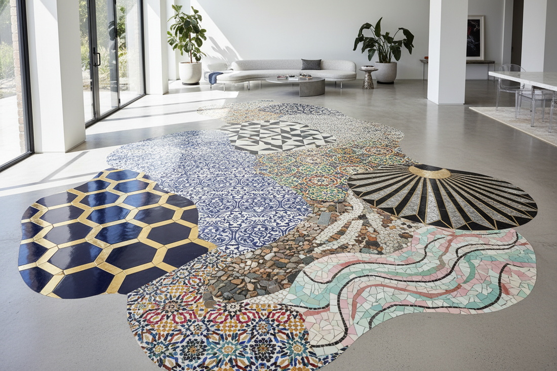 7 Stunning Mosaic Flooring Ideas with Pros and Cons