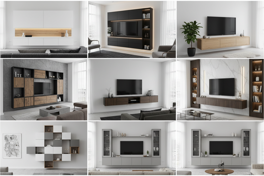 7 Stylish Wall-Mounted TV Cabinet Designs for a Modern Home