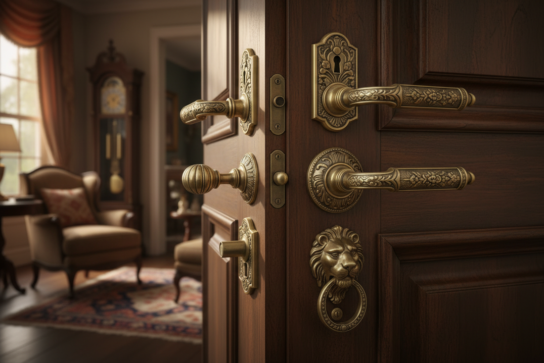 7 Ways Brass Door Handles Can Add an Antique Charm to Your Home