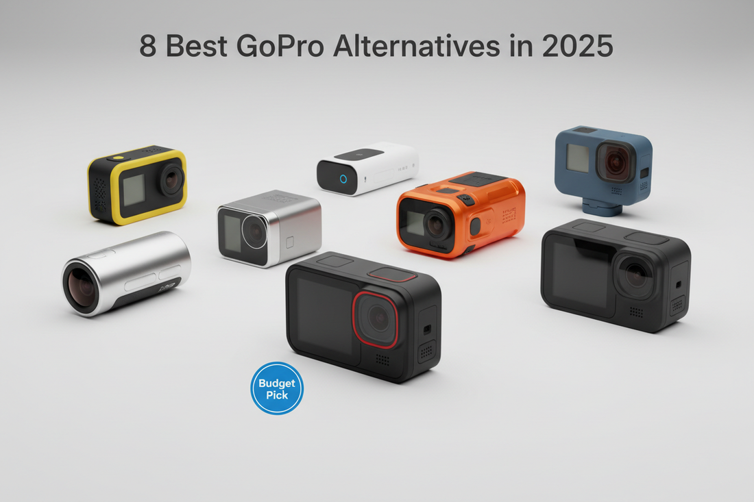 8 Best GoPro Alternatives in 2025 Including the Top Budget-Friendly Pick