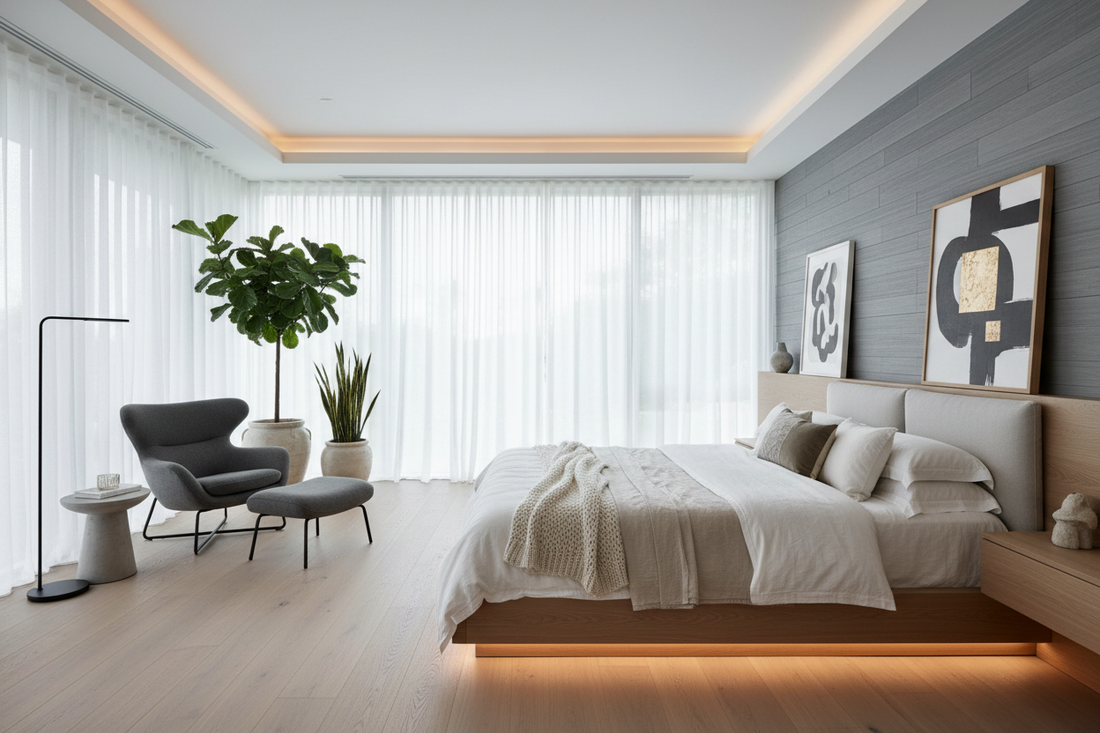 8 Contemporary Master Bedroom Design Concepts for Supreme Tranquility ...