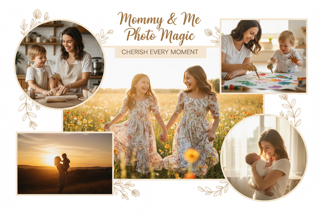 8 Creative Ideas for Mommy and Me Photoshoots: Capturing Beautiful Family Memories