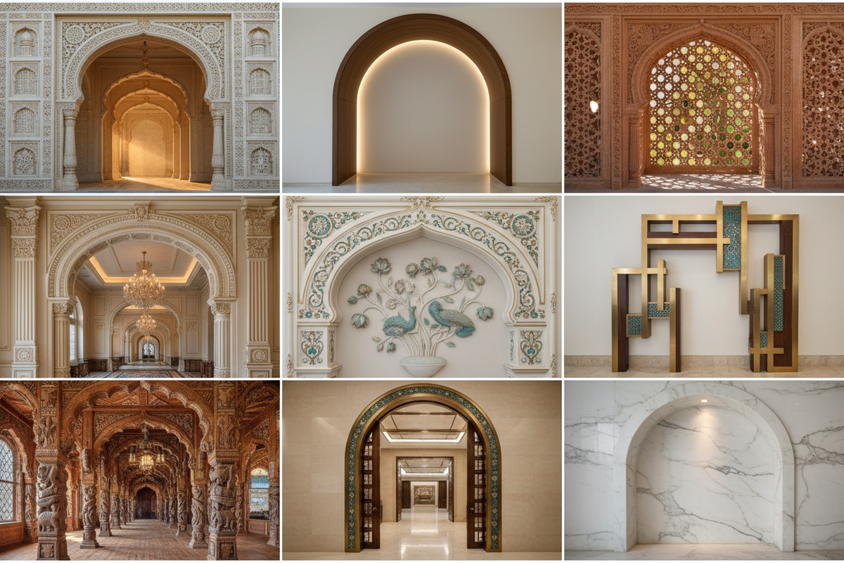 8 Stunning Arch Designs to Elevate Your Indian House Main Hall