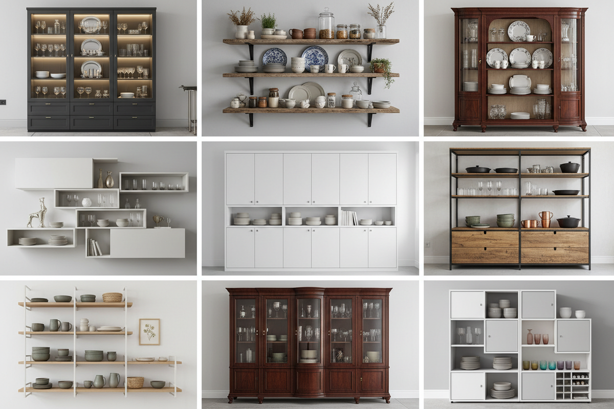 9 Crockery Unit Designs That Elevate Your Dining Space Instantly