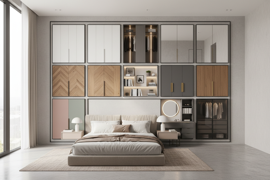 9 Inspiring Wardrobe Decoration Ideas for Modern Bedrooms