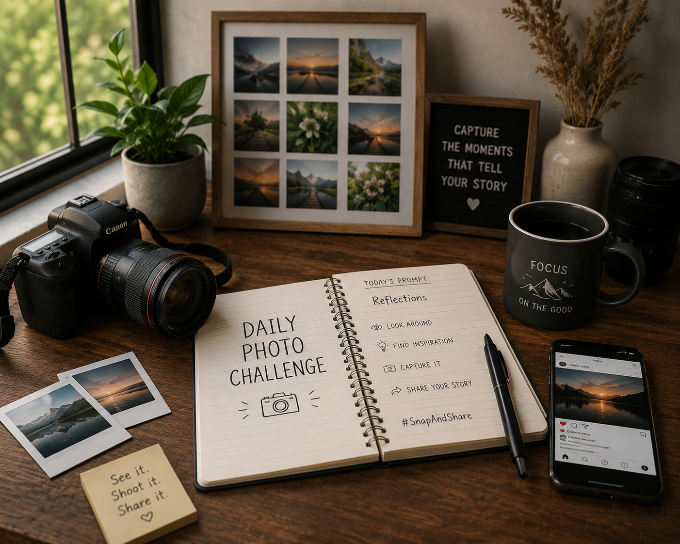 Snap & Share: Your Daily Photo Challenge Guide
