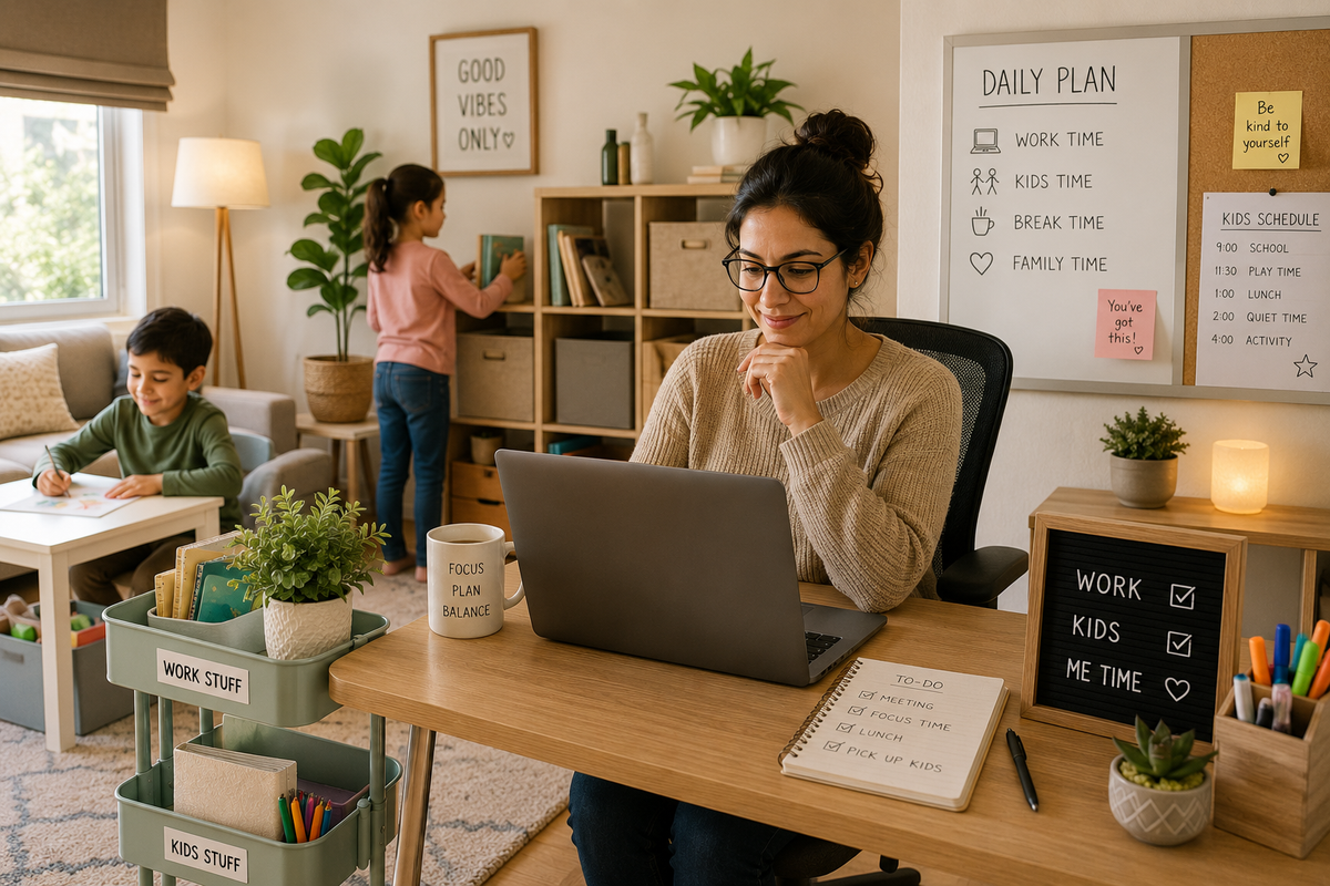 6 Smart Hacks for Stress-Free Work-from-Home Life with Kids