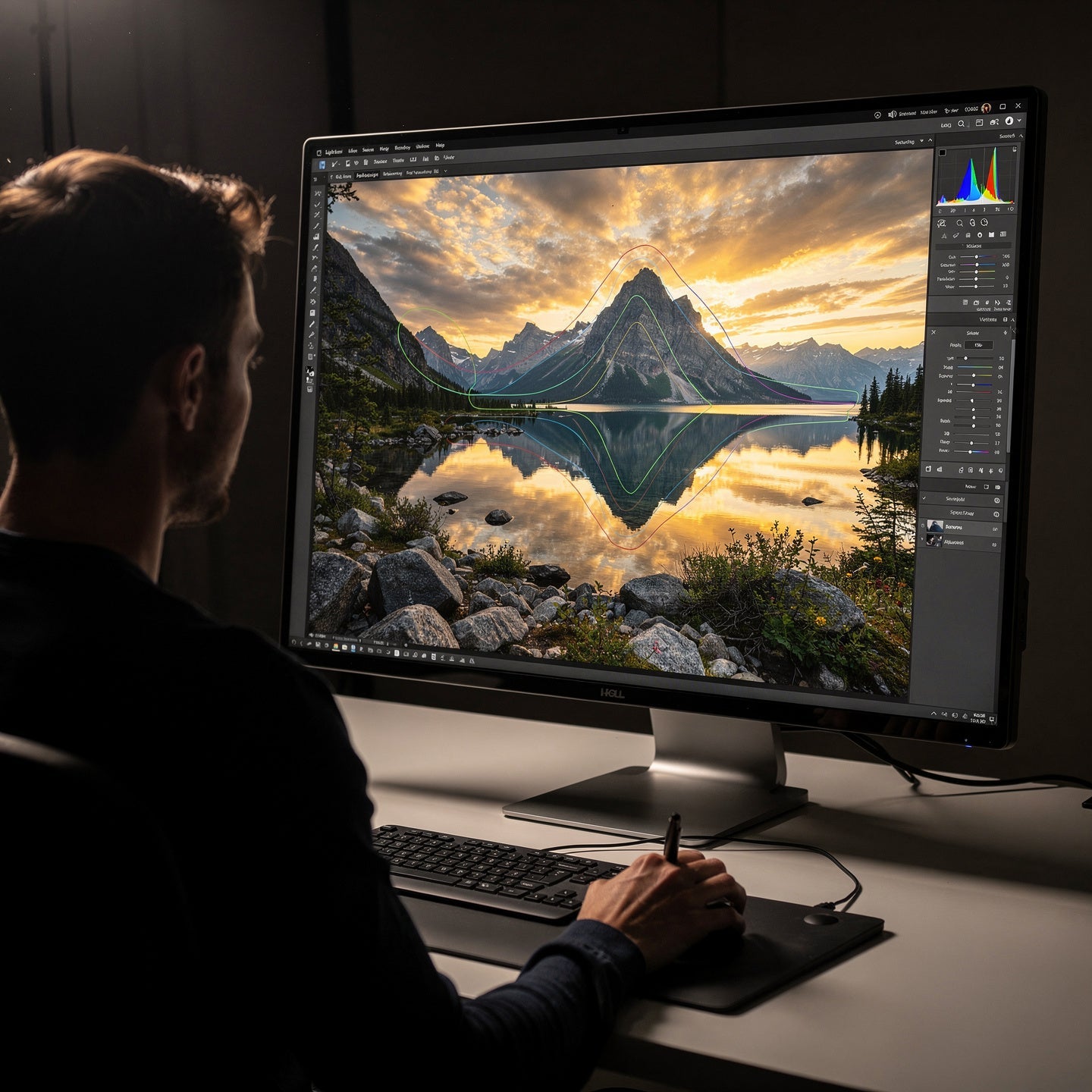 Precision in Post: Mastering Lightroom’s Range Mask for Landscape Photography