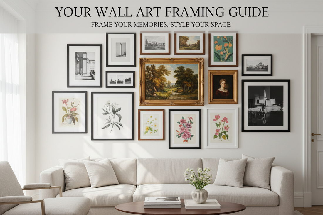 A Complete Guide to Choosing the Ideal Wall Art Frames