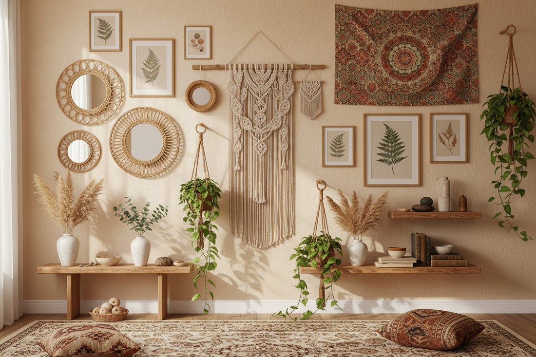 A Complete Guide to Embracing Boho Wall Décor for Your Home