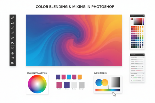 A Comprehensive Guide to Blending and Mixing Colors in Photoshop