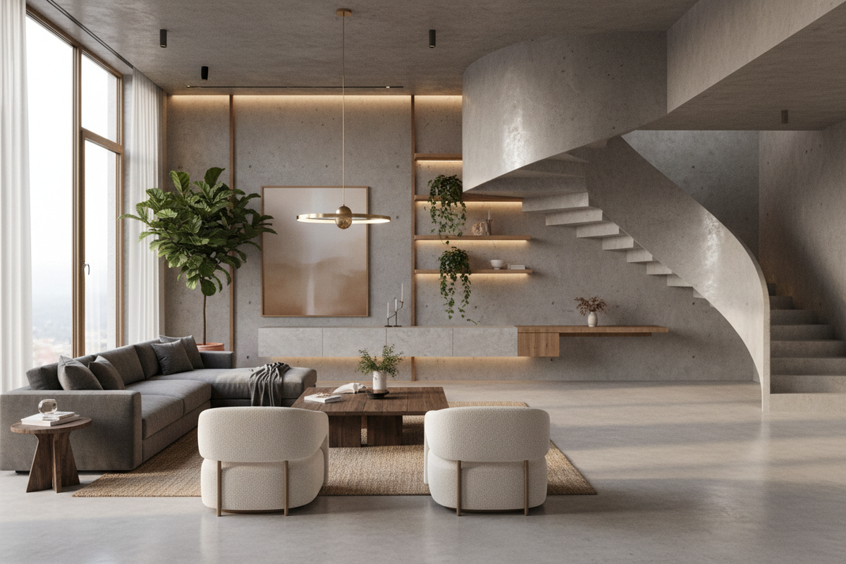 A Comprehensive Guide to Designing Your Home with Concrete Interior Elements