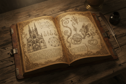 A Glimpse into the Past: Unraveling the Mysteries of a Medieval Sketchbook