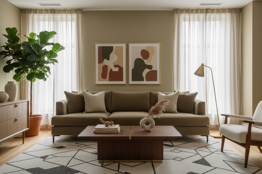 A Refined Revival: How Khaki Is Making a Sophisticated Comeback in Modern Home Interiors