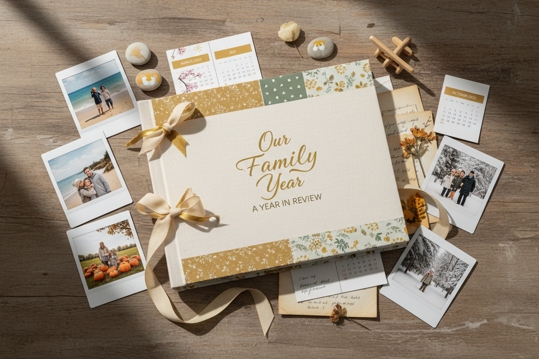 A Year in Review: Crafting a Personalized Yearbook for Your Family