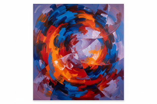 Abstract Emotion: Capturing Feelings through Non-Representational Art on Canvas