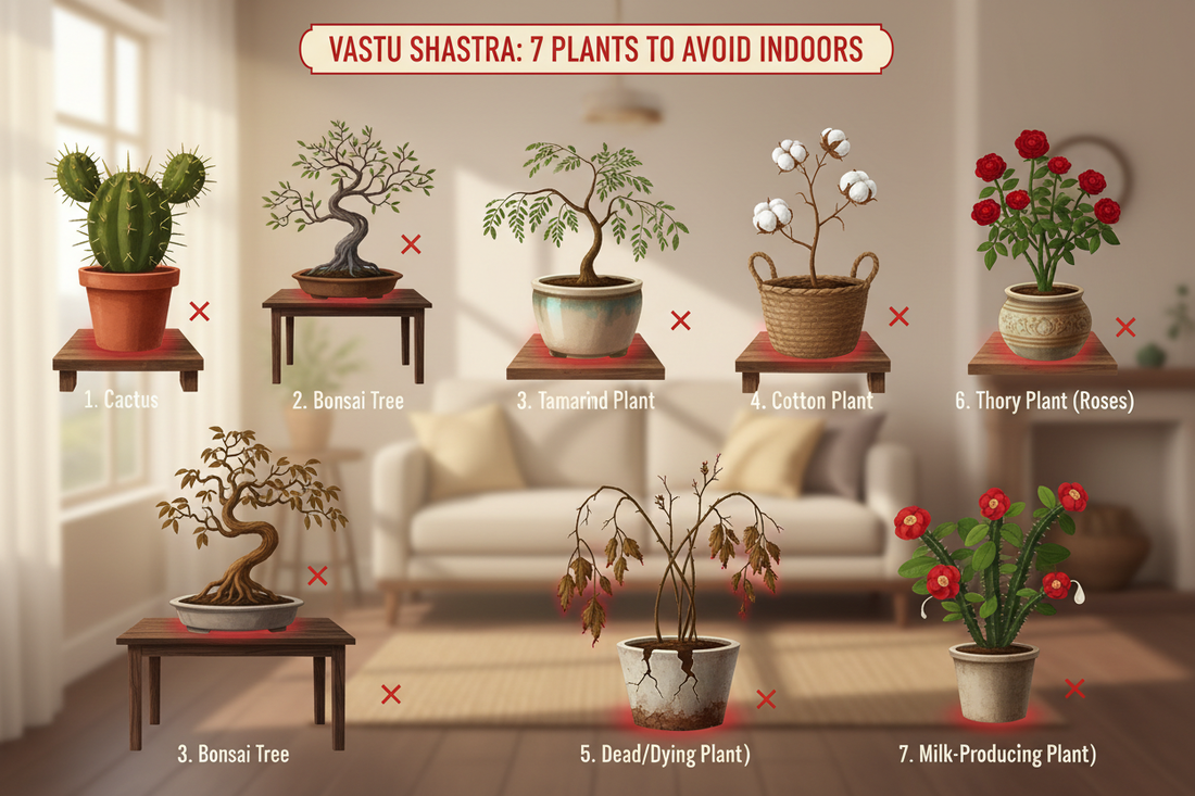 According to Vastu: 7 Indoor Plants That Can Bring Negative Energy into Your Home