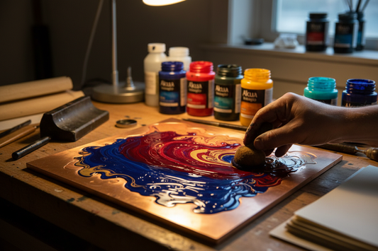 Achieve Precision and Vibrancy: The Art of Using Akua Intaglio & Liquid Pigment