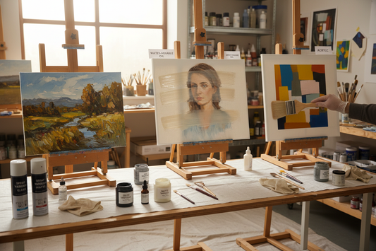 Best Professional Oil Paints: A Deep Dive into Michael Harding Brick Lane Colours