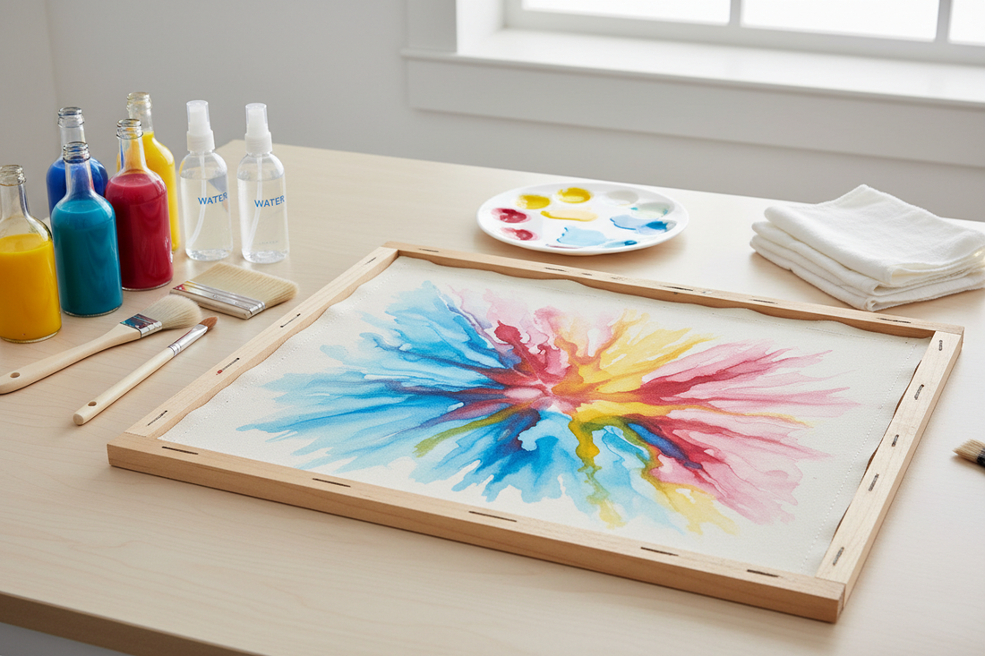 Acrylic Soak-Stain Painting Explained: Tools, Prep & Pro Techniques