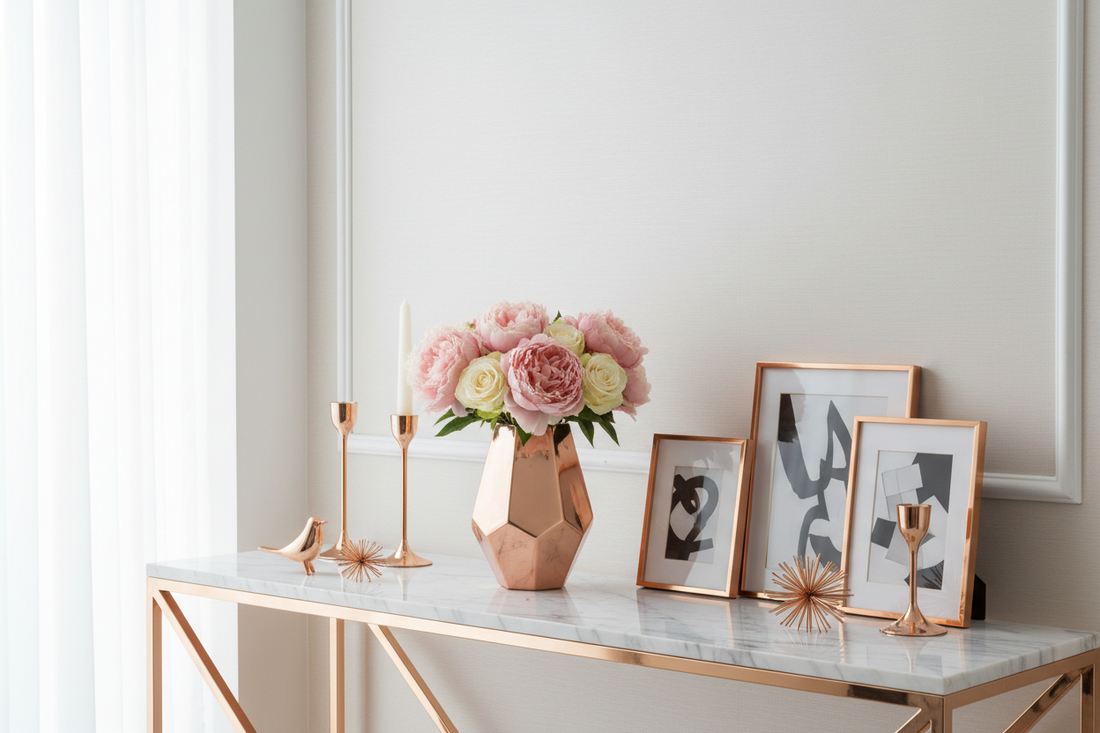 Add a Touch of Rose Gold Elegance to Your Home