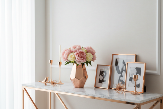 Add a Touch of Rose Gold Elegance to Your Home
