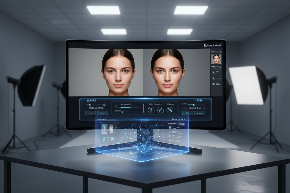 Advanced Image Retouching Using Retouch4me AI Tools