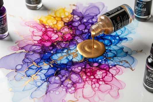 Alcohol Ink Brilliance: Why Artists Love Yupo Paper and Jacquard Piñata Inks