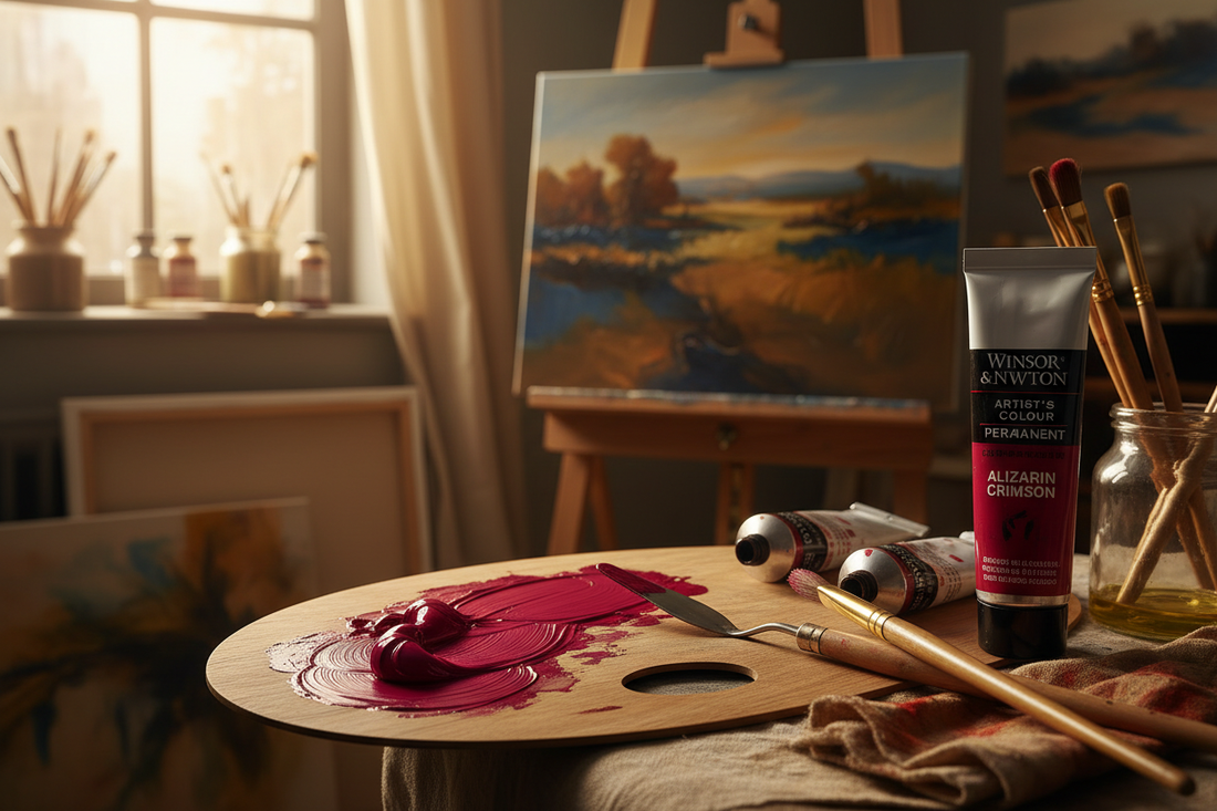 Alizarin Crimson in Oil Painting: A Pigment That Refuses to Fade