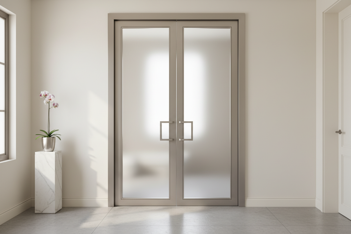 Aluminium Bathroom Doors: Elegant Designs for Every Home