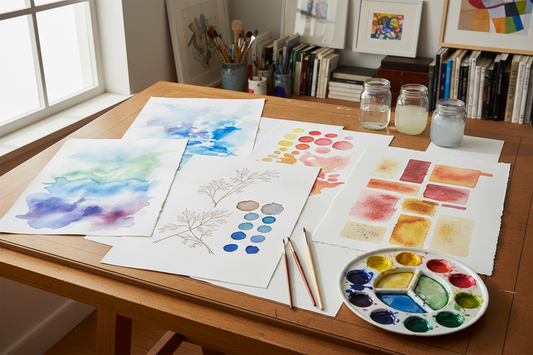 Arches Aquarelle Paper Demystified: Perfect Surfaces for Every Watercolour Style