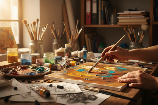 Art and Essence: Exploring the Artist’s Bond with Their Materials