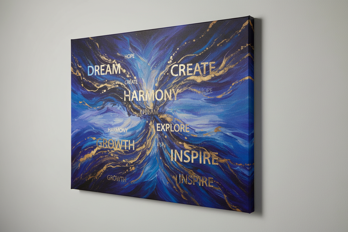 Art That Speaks: Canvas Prints with Hidden Messages