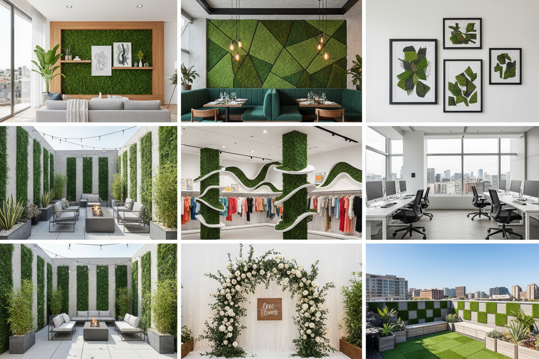 Artificial Grass Walls: 7 Inspiring Design Trends to Try