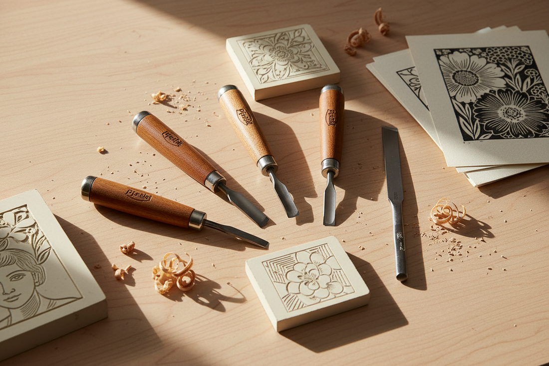 Artist’s Toolbox: 5 Pfeil Linocut Tools Colin Blanchard Can’t Work Without