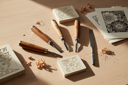 Artist’s Toolbox: 5 Pfeil Linocut Tools Colin Blanchard Can’t Work Without