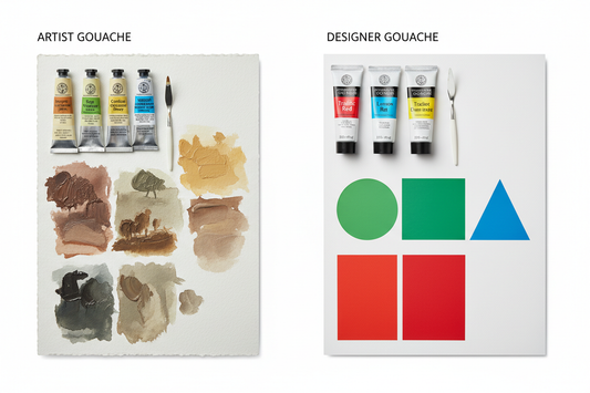 Artist vs. Designer Gouache: What’s the Real Difference and Which Should You Choose