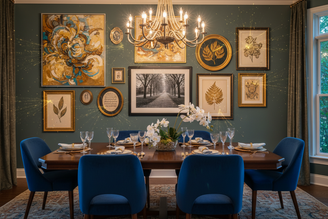Artistic Alchemy: Transforming Your Dining Room with Meaningful Wall Décor