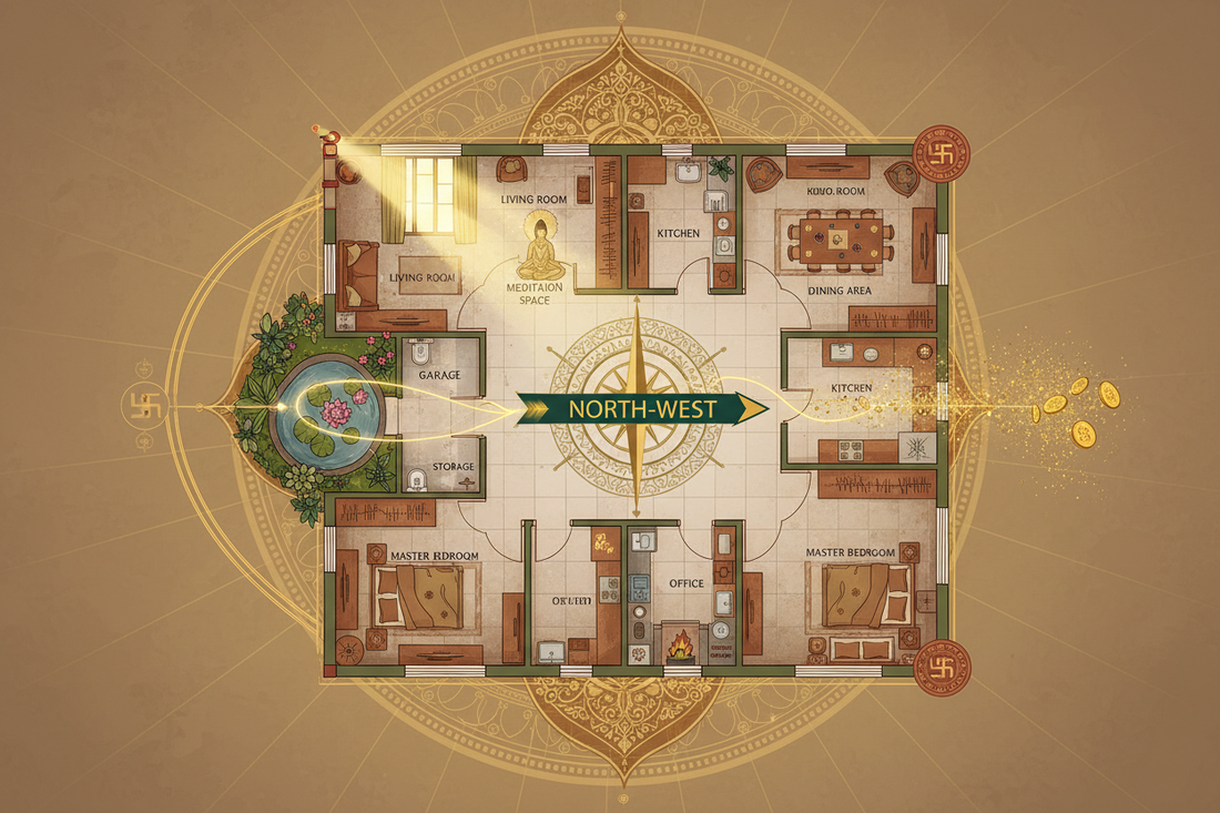 Attract Wealth and Wellness: Vastu Shastra Tips for Northwest-Facing Homes