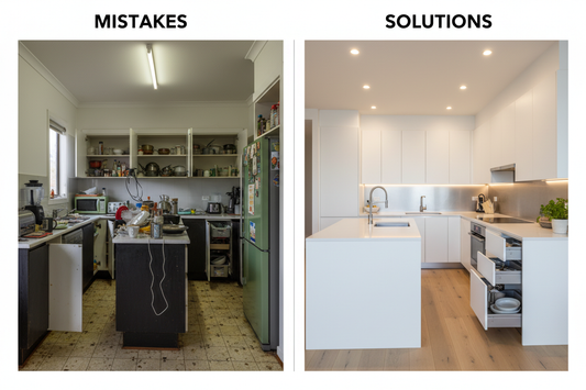 Avoid Chaos in the Kitchen: Common Design Mistakes to Watch Out For