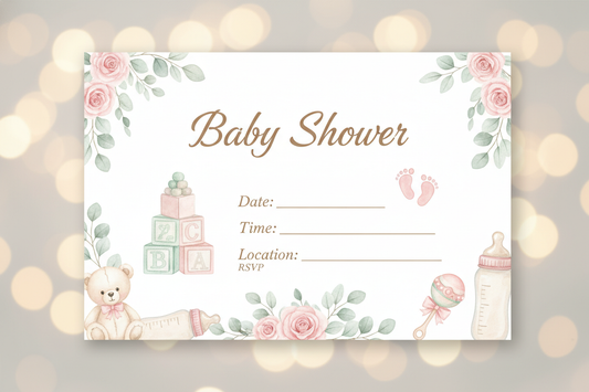 Baby Shower Invitation Inspiration: Crafting the Perfect First Impression