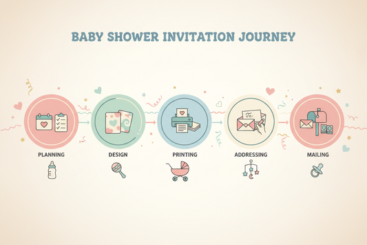 Baby Shower Invite Timeline: From Planning to Mailing