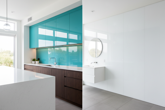 Back-Painted Glass Explained: Benefits and Creative Ways to Use It at Home