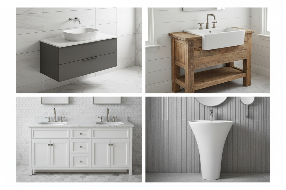 Bathroom Vanity & Sink Styles Explained: The Ultimate Buying Guide