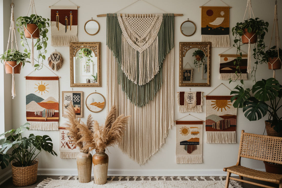 Bohemian Wall Art Guide: Transforming Interiors with Style and Story