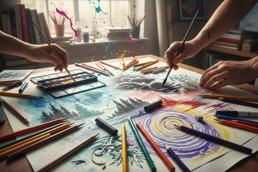 Boost Your Creativity: Innovative Ways to Combine Materials in Drawing