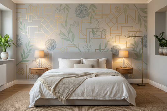 Breathe Life into Your Walls: 6 Innovative Bedroom Stencil Ideas to Transform Your Space